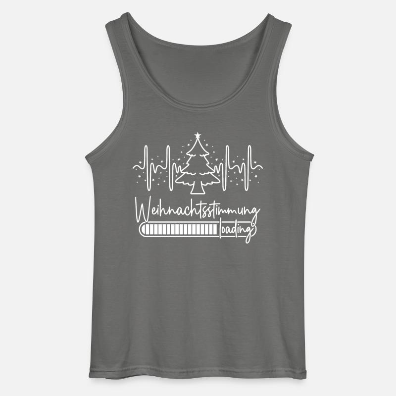 Weihnachtsstimmung loading - Gildan Männer Tank Top - Anthrazit