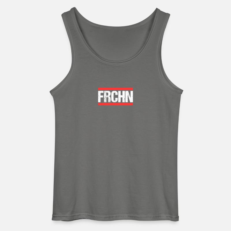 Frechenerin Frechener Frechen - Gildan Männer Tank Top - Anthrazit