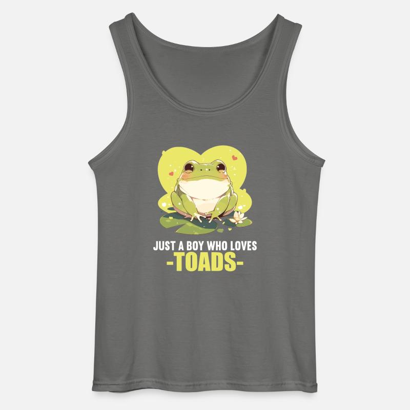 Toad Toads Toad - Gildan Men’s Tank Top - charcoal grey