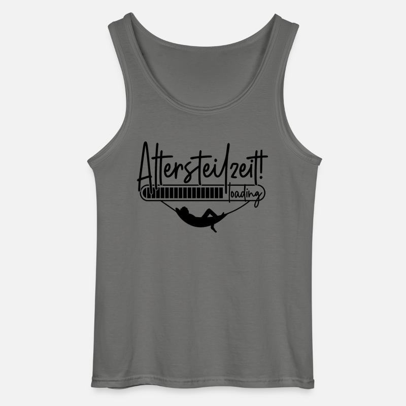 ATZ Ladebalken Hängematte Altersteilzeit loading - Gildan Männer Tank Top - Anthrazit