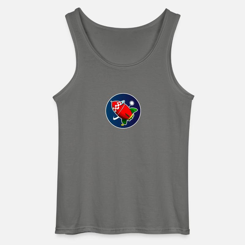 razzo01 - Gildan Männer Tank Top - Anthrazit