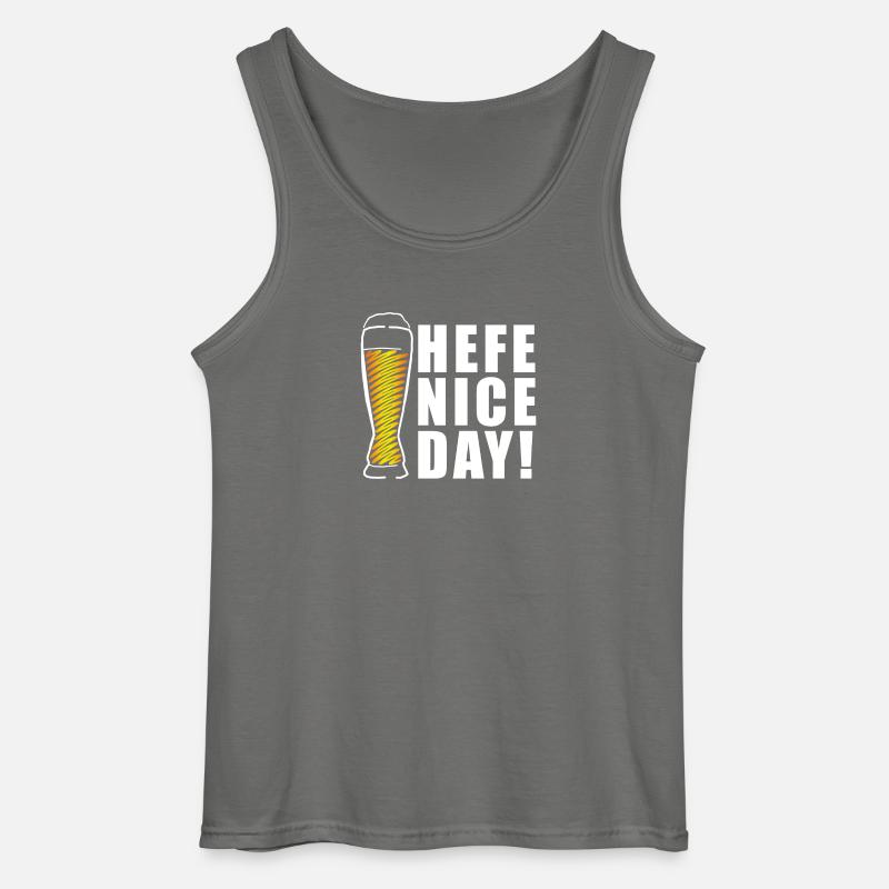Hefe nice Day! Weizen Geschenkidee - Gildan Männer Tank Top - Anthrazit