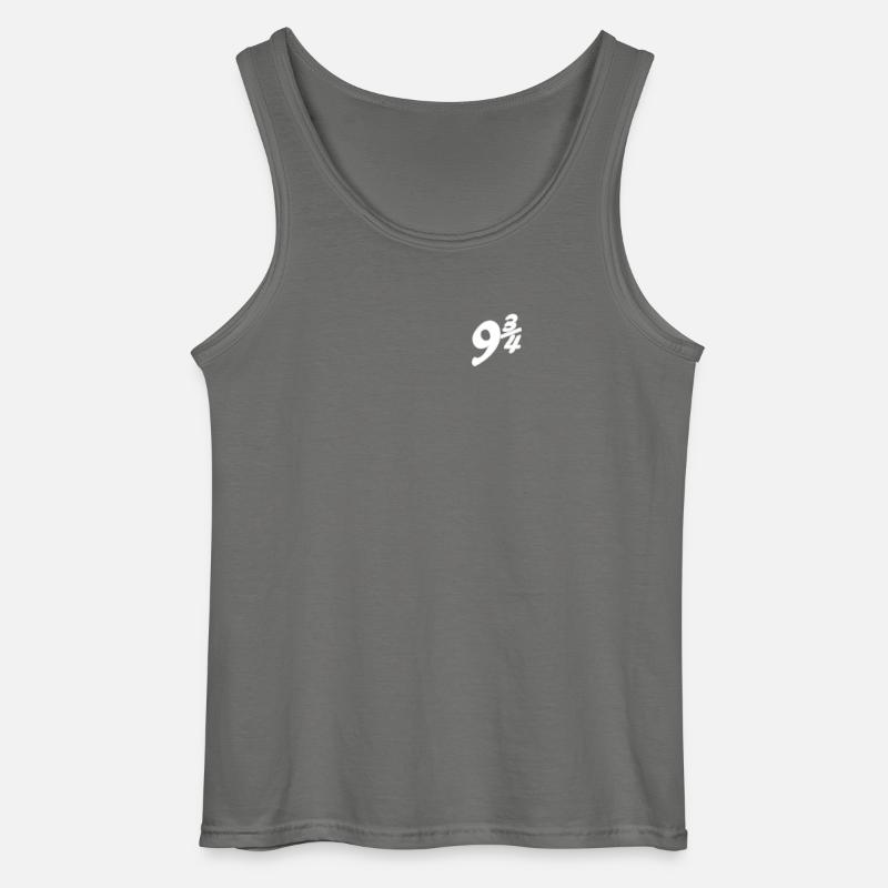 Gleis 9 3/4 - Gildan Männer Tank Top - Anthrazit