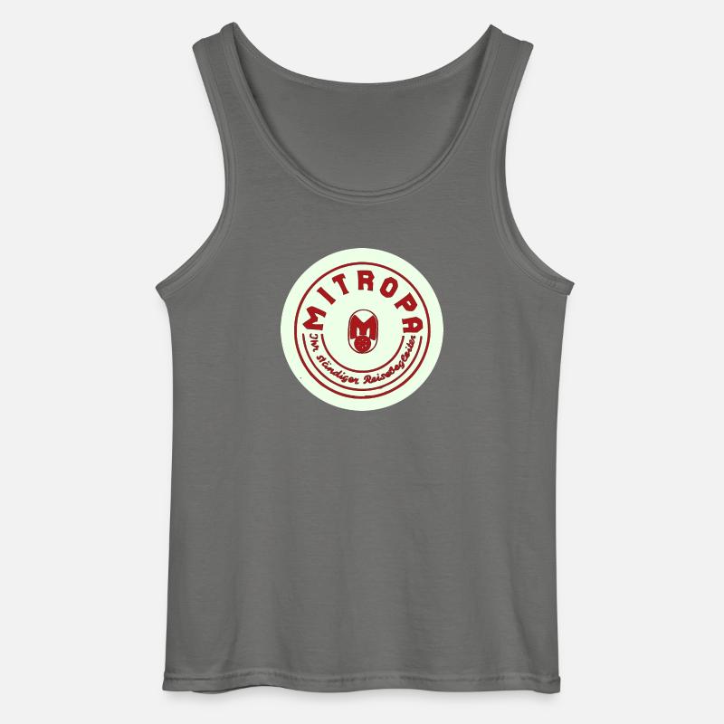 Mitropa - Ihr ständiger Reisebegleiter - Gildan Männer Tank Top - Anthrazit