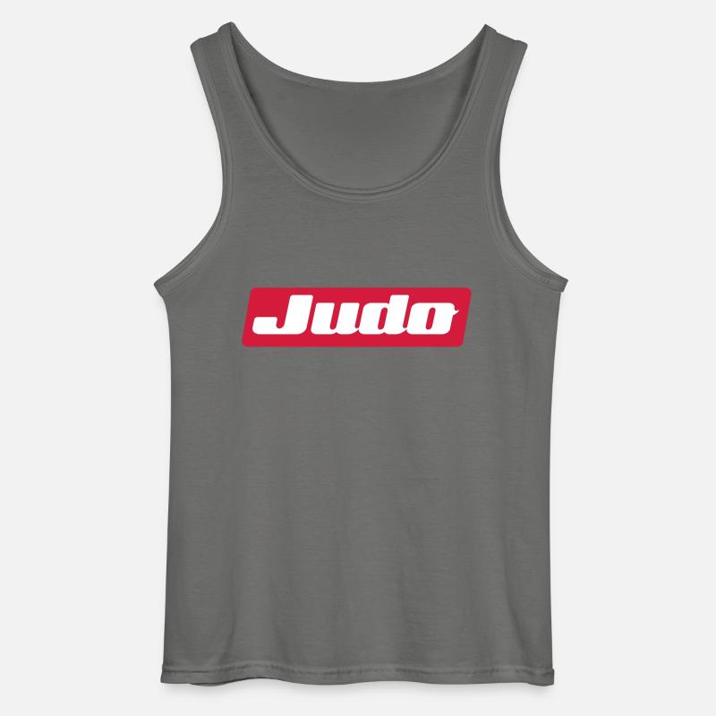 judo - Gildan Men’s Tank Top - charcoal grey
