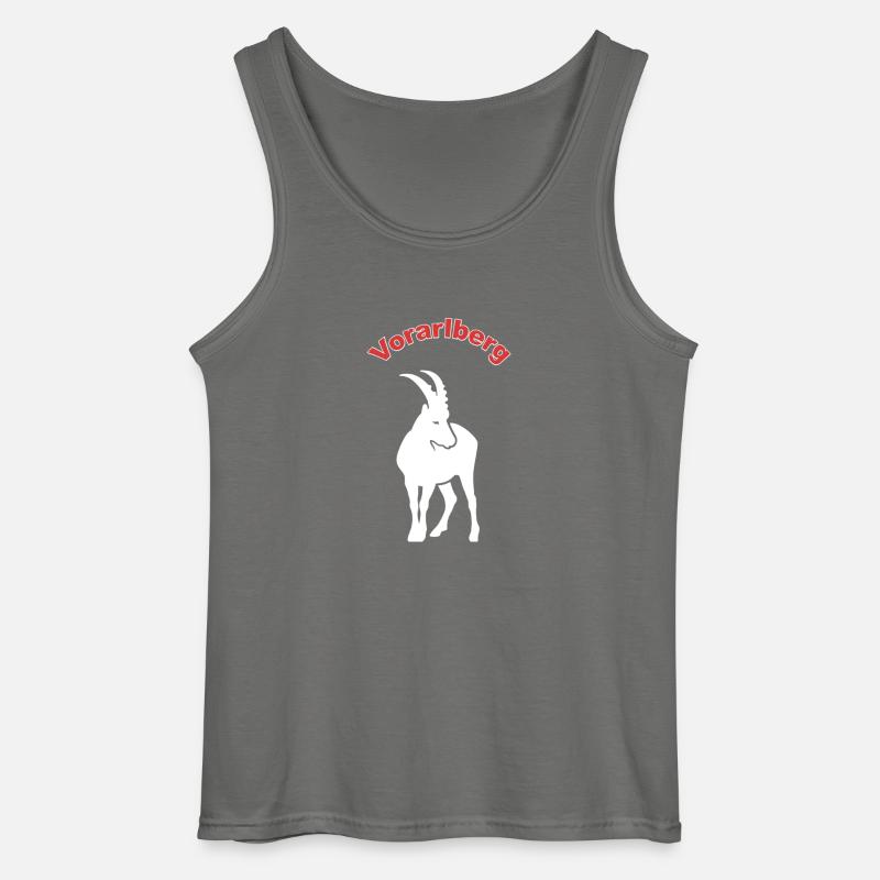 Vorarlberg - Gildan Männer Tank Top - Anthrazit