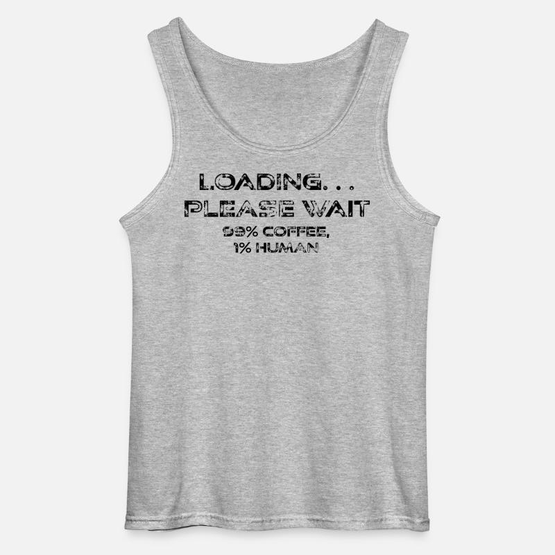 Loading - Gildan Männer Tank Top - Grau meliert