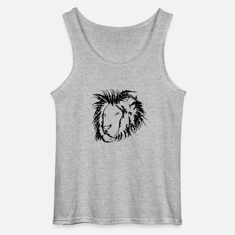 Loewe - Gildan Männer Tank Top - Grau meliert