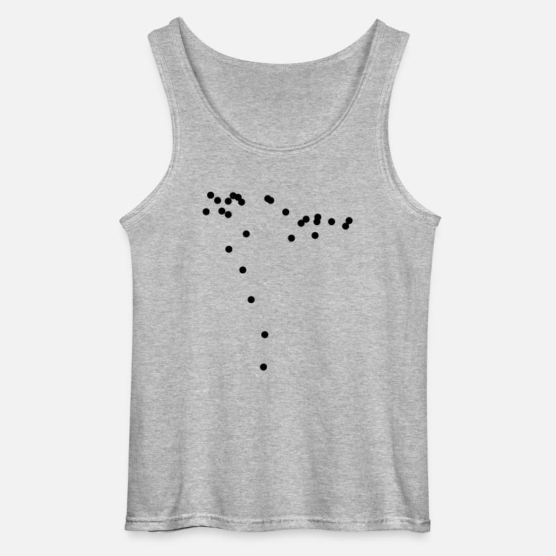 Spraypattern AK 47 CSGO - Gildan Männer Tank Top - Grau meliert