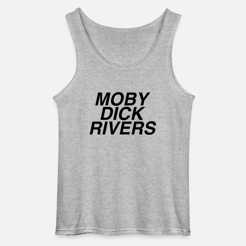 Moby dick rivers - Gildan Men’s Tank Top - sports grey