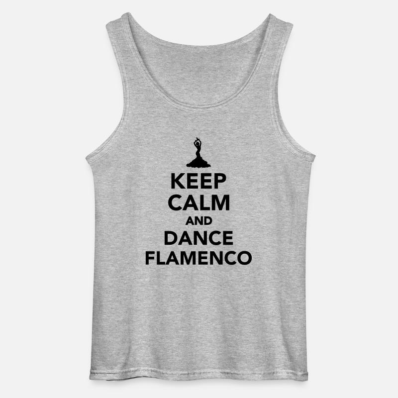 Flamenco - Gildan Männer Tank Top - Grau meliert