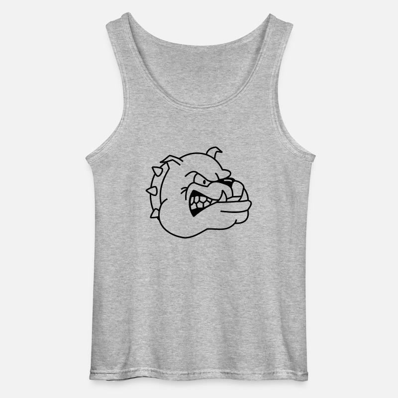 Comic - Gildan Männer Tank Top - Grau meliert