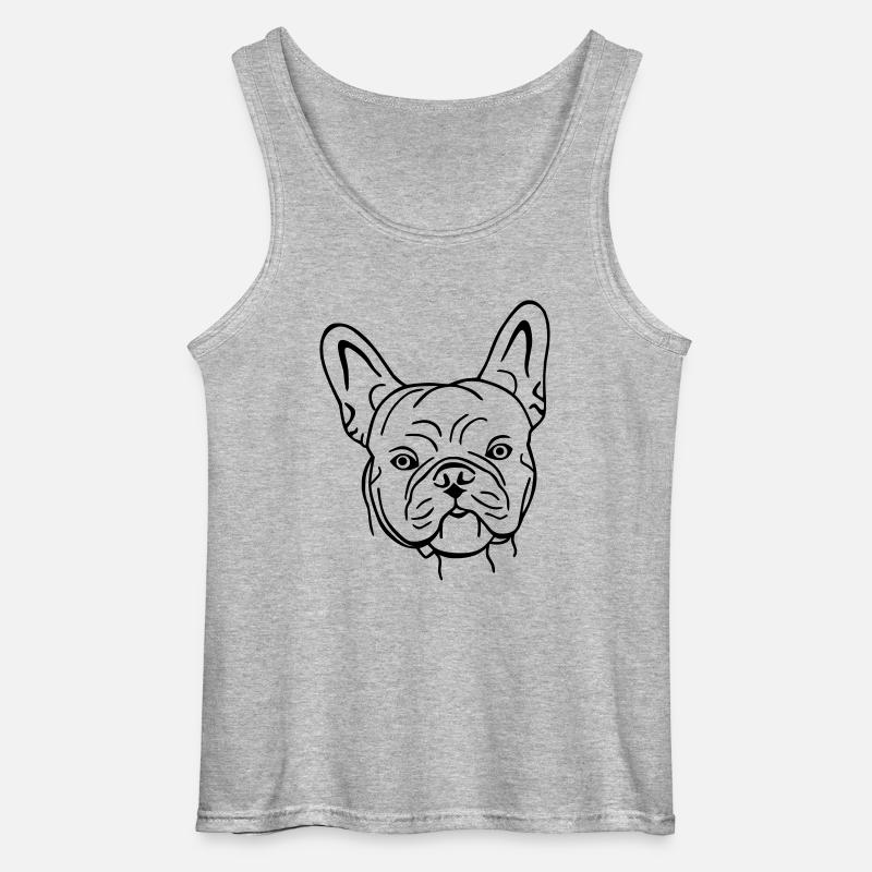 bully 1 - Gildan Männer Tank Top - Grau meliert