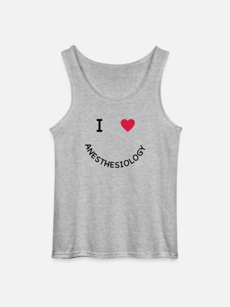 anesthesia - Gildan Men’s Tank Top - sports grey