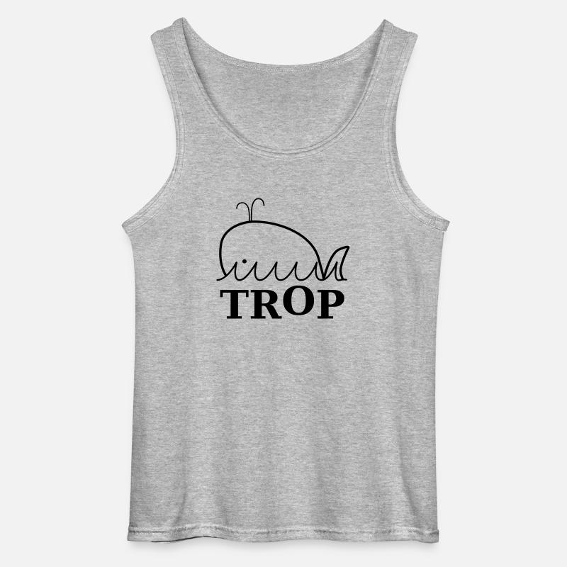 WALtrop - Gildan Männer Tank Top - Grau meliert