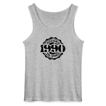 1990 - Second to None - Gildan Männer Tank Top - Grau meliert - Vorne
