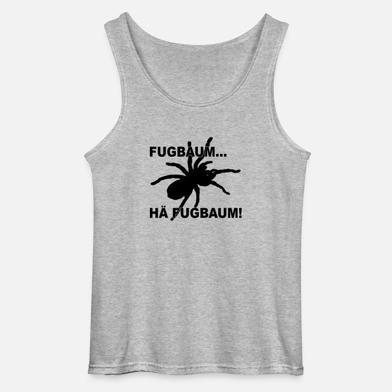Fugbaum... Hä Fugbaum! - Gildan Männer Tank Top - Grau meliert