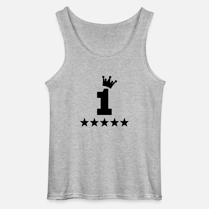 1 - Gildan Männer Tank Top - Grau meliert