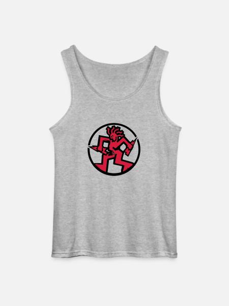 Circular Fantazia Logo - Gildan Men’s Tank Top - sports grey