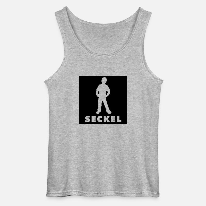 Pforzemer Seckel - Gildan Männer Tank Top - Grau meliert