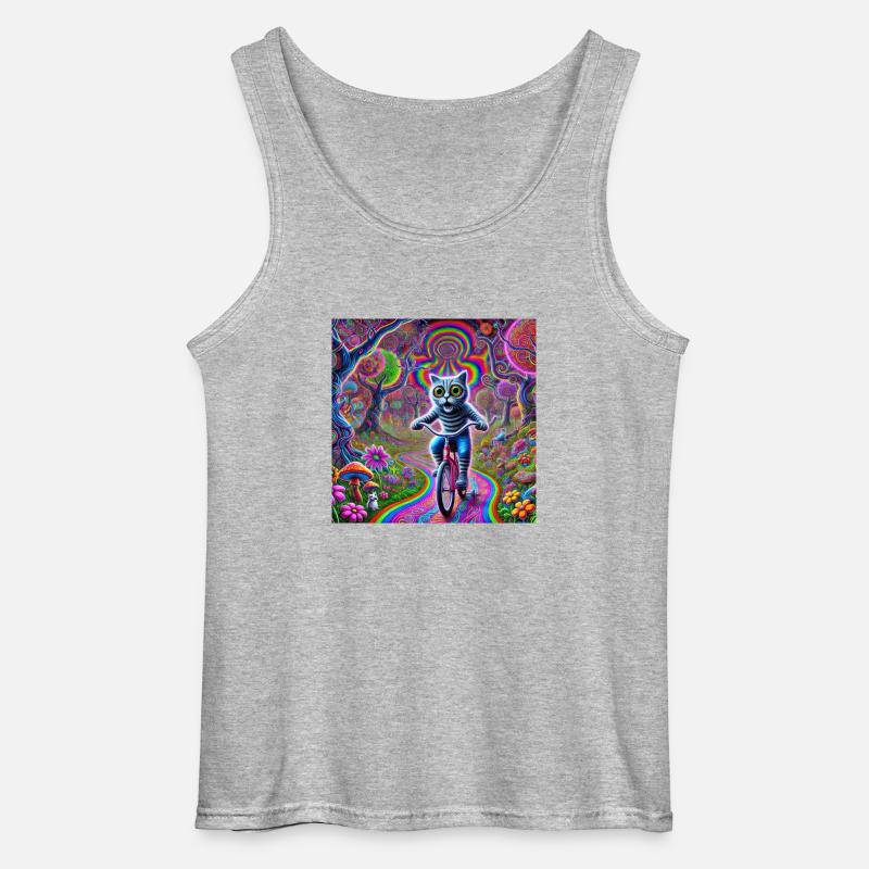89C984E6 74EA 4950 9037 656EA58D9FA0 - Gildan Männer Tank Top - Grau meliert