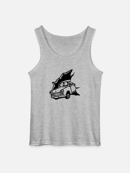 trabi - Gildan Männer Tank Top - Grau meliert