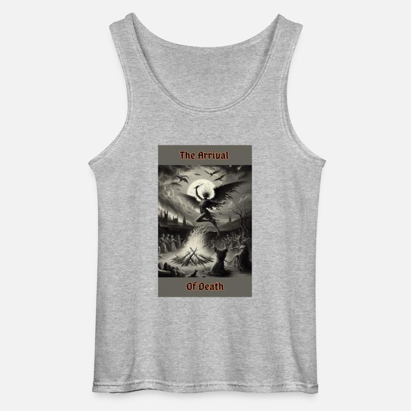 Die Ankunft - Gildan Männer Tank Top - Grau meliert