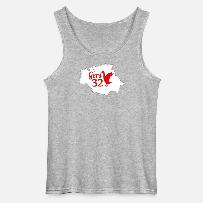 Die Keime - Gildan Männer Tank Top - Grau meliert
