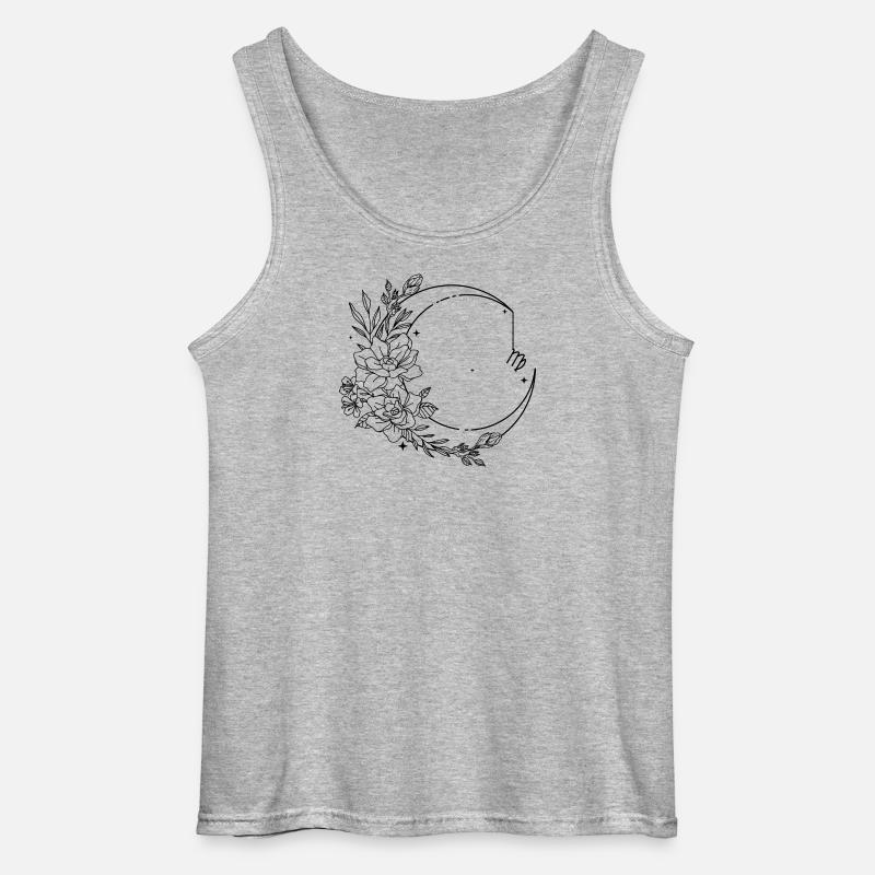 Bitte laden Sie das Designbild hoch - Gildan Männer Tank Top - Grau meliert