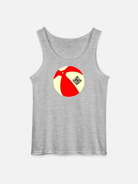 Ball QR - Gildan Men’s Tank Top - sports grey