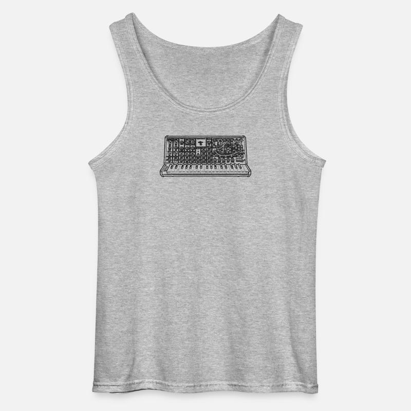 Synth - Gildan Men’s Tank Top - sports grey