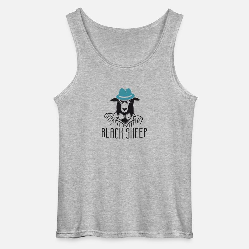 BlackSheep - Gildan Männer Tank Top - Grau meliert