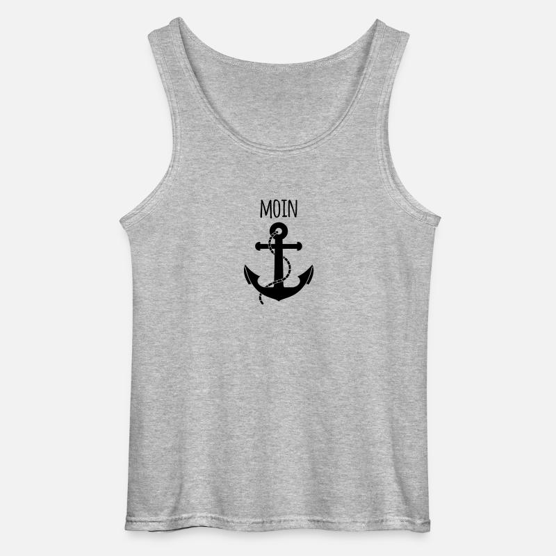 Anker Moin - Gildan Männer Tank Top - Grau meliert