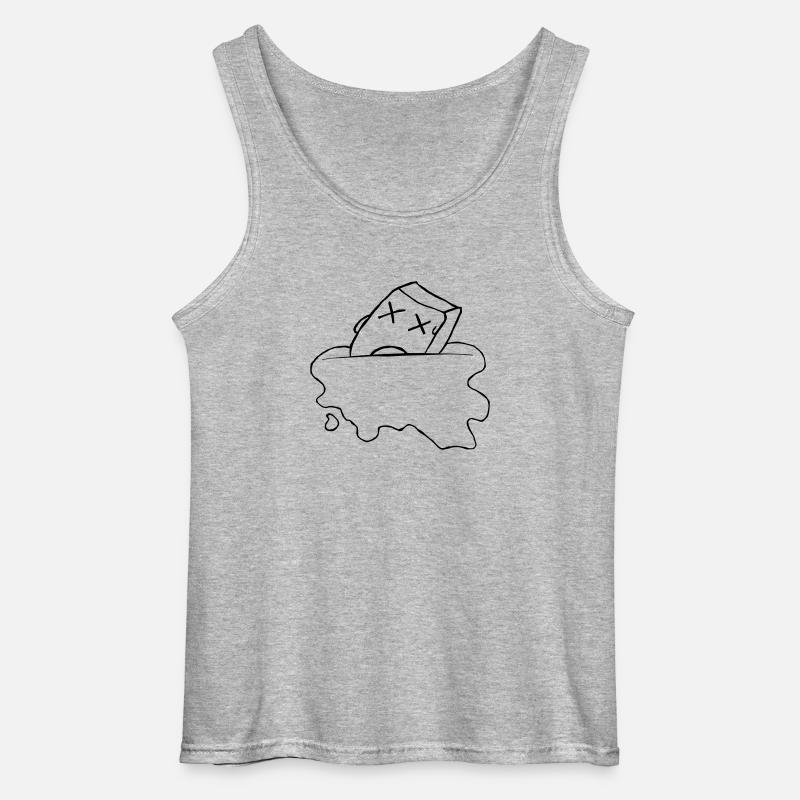 ice cubes - Gildan Men’s Tank Top - sports grey