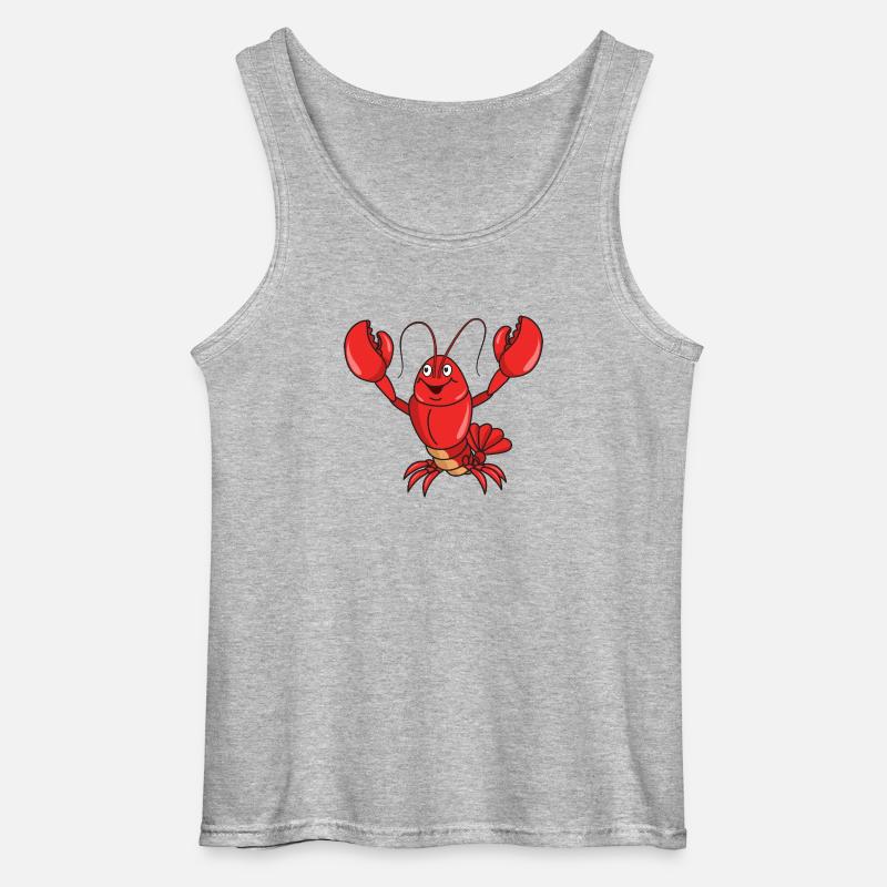 lobster - Gildan Men’s Tank Top - sports grey