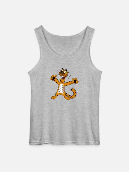 tiger 160601 1280 - Gildan Men’s Tank Top - sports grey