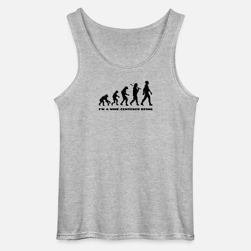 Evolution - Gildan Männer Tank Top - Grau meliert