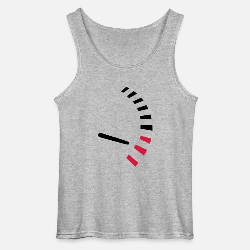 Tacho - Gildan Männer Tank Top - Grau meliert