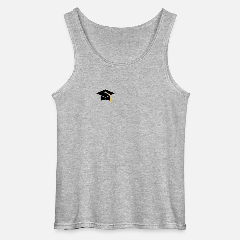 Doktorhut - Gildan Männer Tank Top - Grau meliert