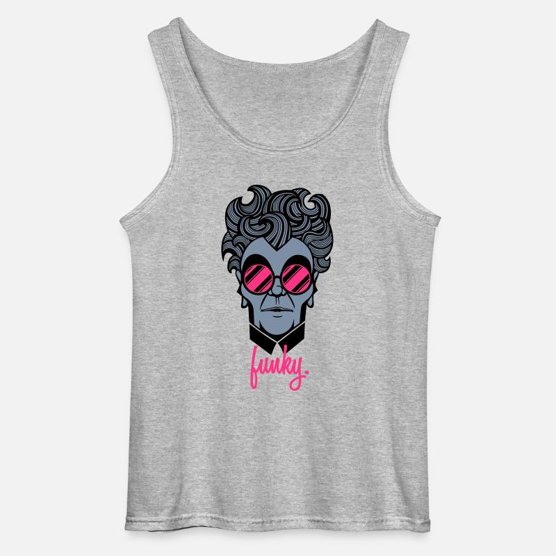 FunkyGuy - Gildan Männer Tank Top - Grau meliert