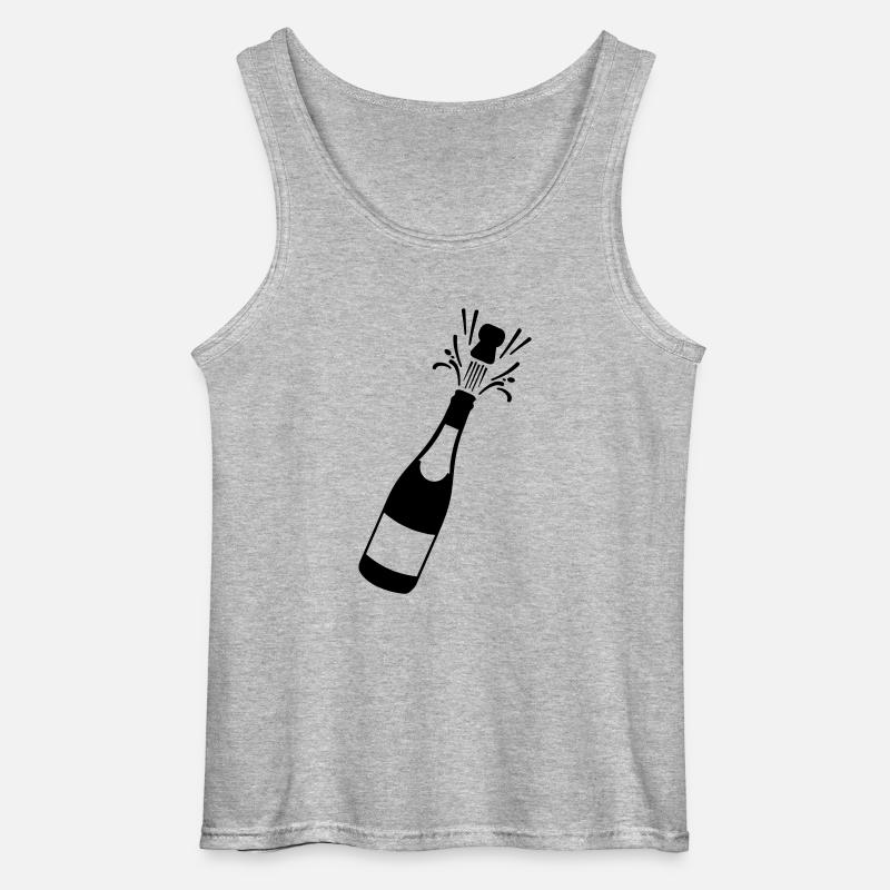 _f1 - Gildan Männer Tank Top - Grau meliert