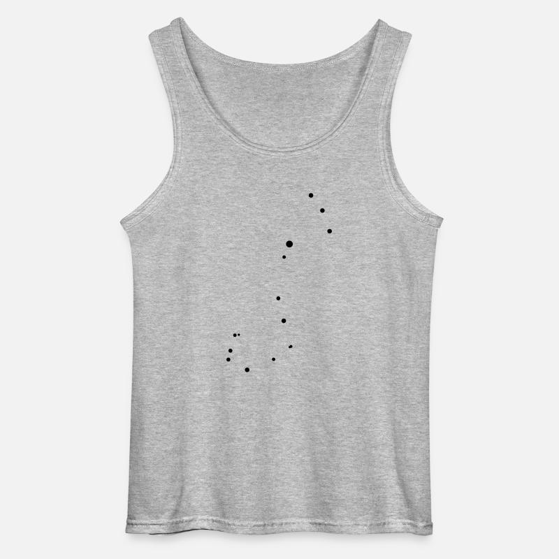 Scorpius - Gildan Männer Tank Top - Grau meliert