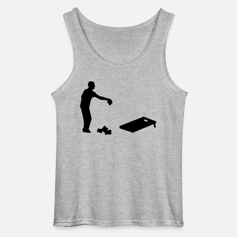 Cornhole - Gildan Men’s Tank Top - sports grey