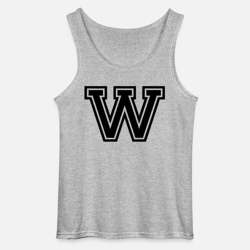W - Gildan Männer Tank Top - Grau meliert