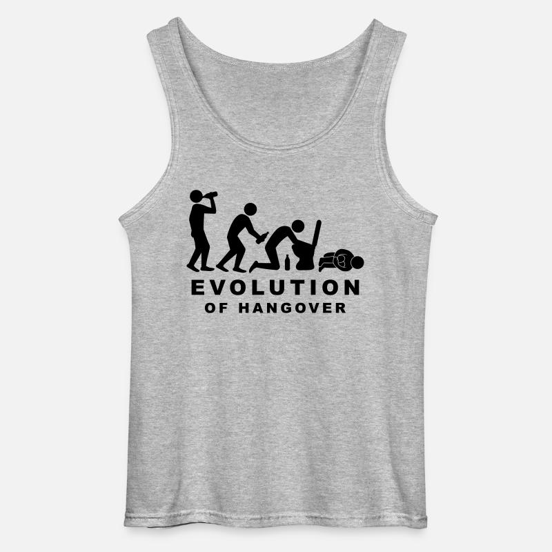 Evolution Hangover - Gildan Men’s Tank Top - sports grey