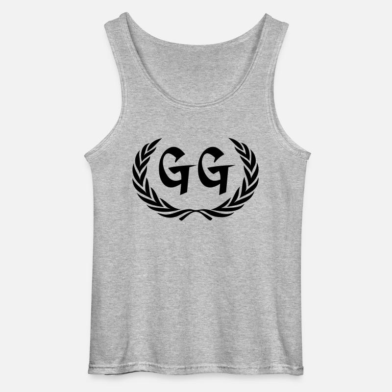 gg - Gildan Männer Tank Top - Grau meliert
