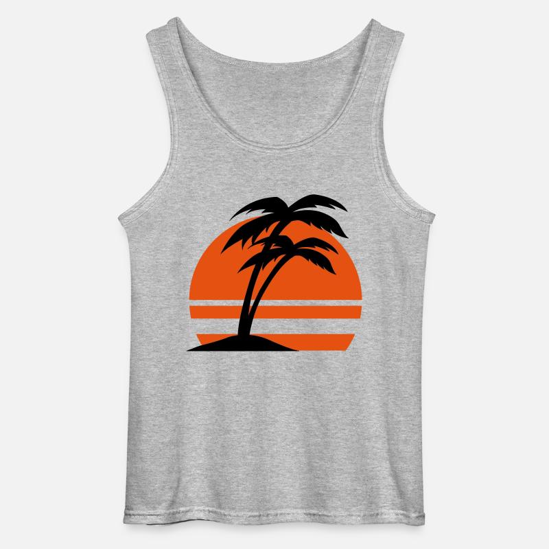 insel2 - Gildan Men’s Tank Top - sports grey