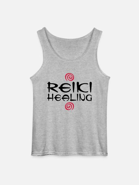 REIKI HEALING - Gildan Men’s Tank Top - sports grey