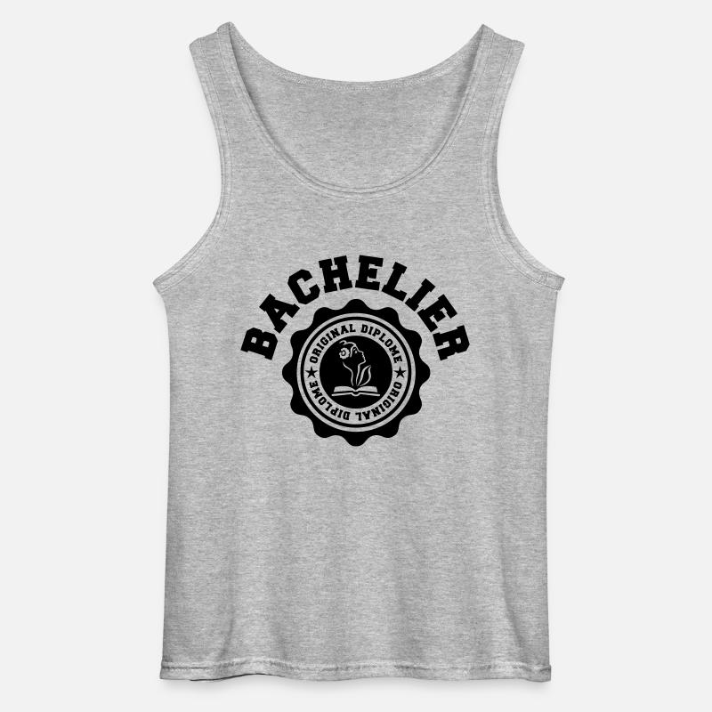 Bachelor - Gildan Männer Tank Top - Grau meliert