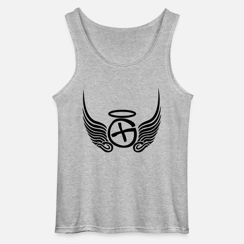 GC Engelchen - Gildan Männer Tank Top - Grau meliert